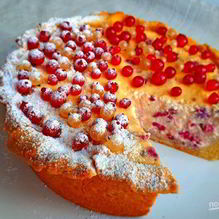 Рецепт Нежный малиновый чизкейк с хрустящей корочкой