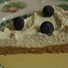 Рецепт Очень простой лимонный чизкейк с ягодами