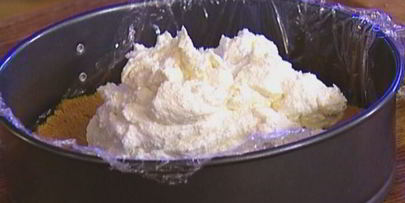 очень простой лимонный чизкейк с ягодами