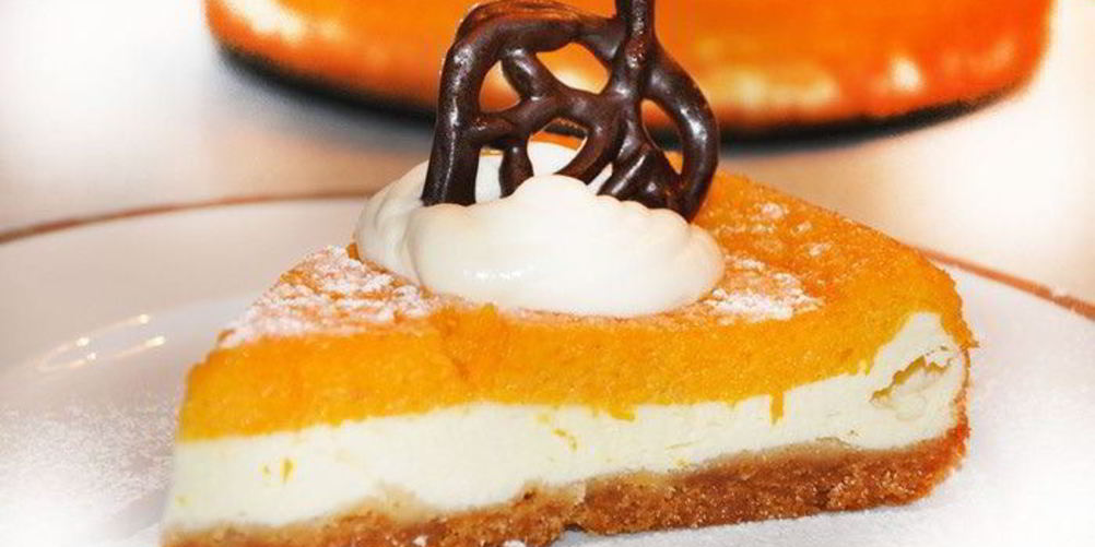 Рецепт осенний тыквенный чизкейк