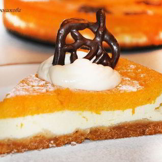 Осенний тыквенный чизкейк