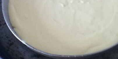 перевернутый медовый чизкейк без муки