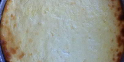 перевернутый медовый чизкейк без муки