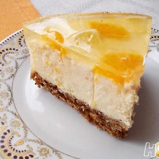 Псевдочизкейк с лаймом и мандаринами