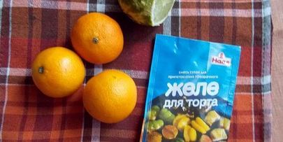 псевдочизкейк с лаймом и мандаринами