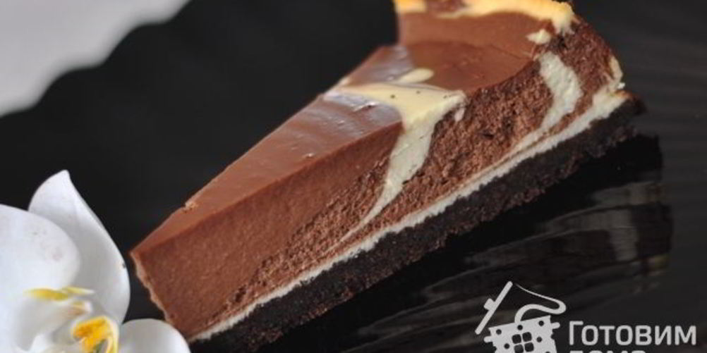 Рецепт шоколадно-апельсиновый чизкейк