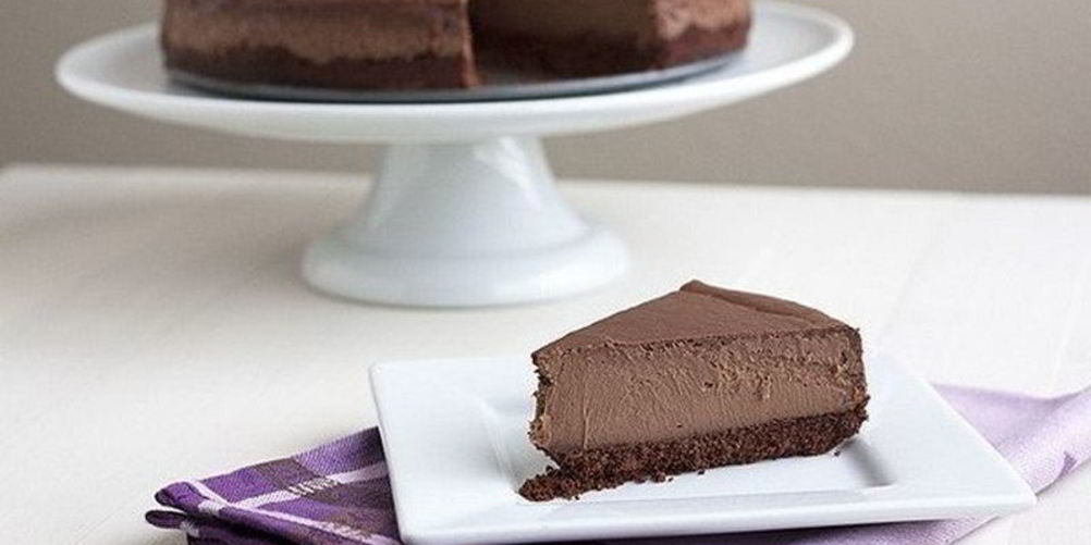 Рецепт шоколадно-медовый чизкейк без выпечки