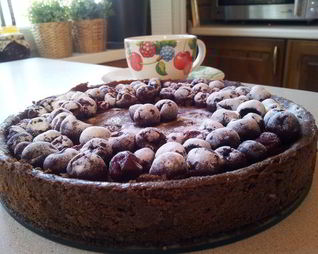 Шоколадный чизкейк