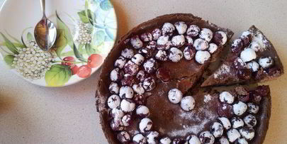 шоколадный чизкейк