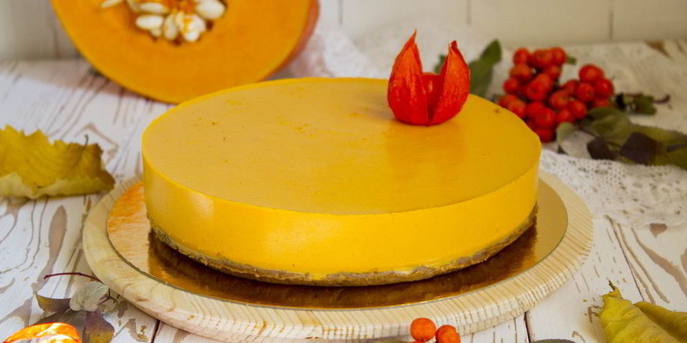 Рецепт тыквенно-карамельный чизкейк