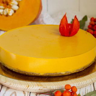 Тыквенно-карамельный чизкейк