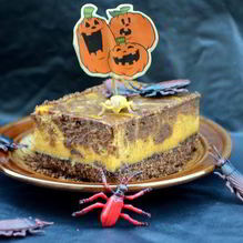 Рецепт Тыквенно-шоколадный чизкейк