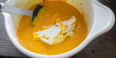 тыквенный чизкейк без выпечки