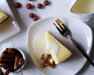 Ванильный чизкейк