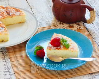 Японский чизкейк из трех ингредиентов