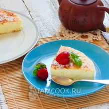 Рецепт Японский чизкейк из трех ингредиентов