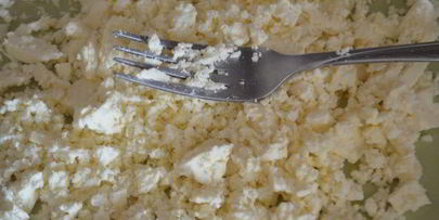 закусочный чизкейк из брынзы и огурца