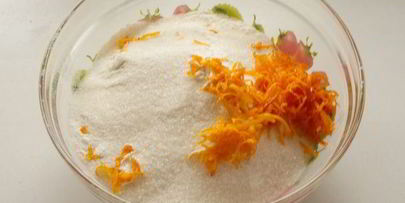 апельсиновый кекс на белках