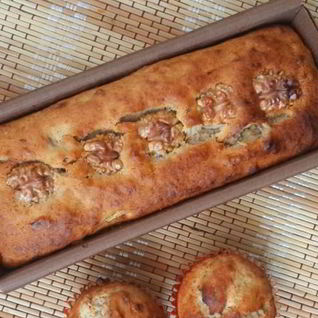 Банановый кекс, без яиц и без лактозы