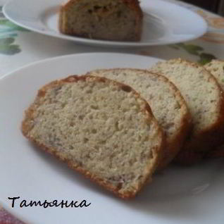 Банановый кекс