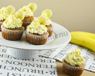 Банановые капкейки