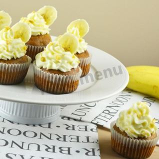 Банановые капкейки