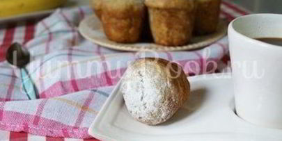 банановые кексы