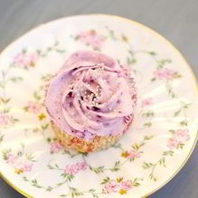 Рецепт Черничный крем для капкейков