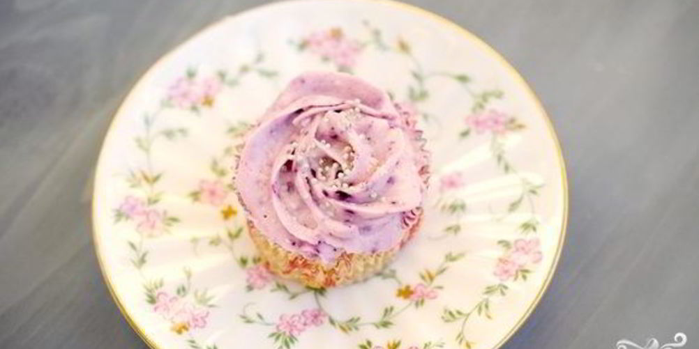 Рецепт черничный крем для капкейков