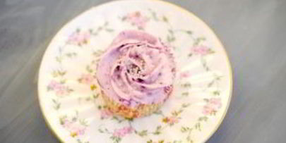 черничный крем для капкейков