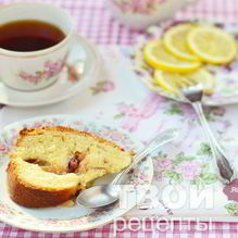Рецепт Домашний кекс со сливами