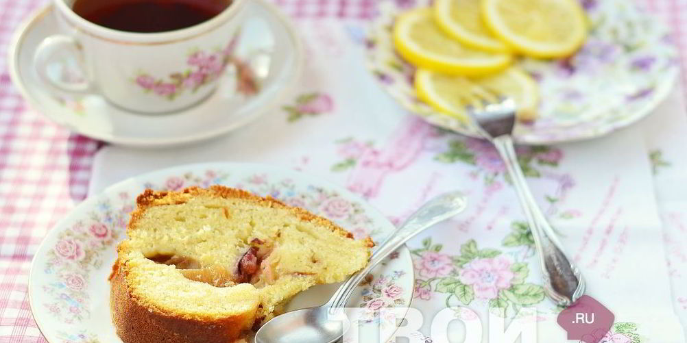 Рецепт домашний кекс со сливами