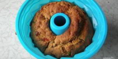 имбирный кекс с изюмом и цукатами без сахара