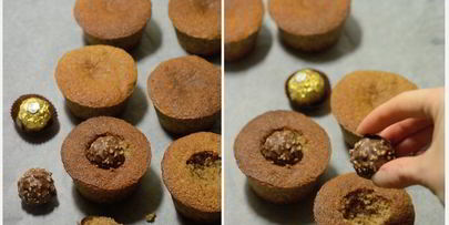 капкейки ферреро роше