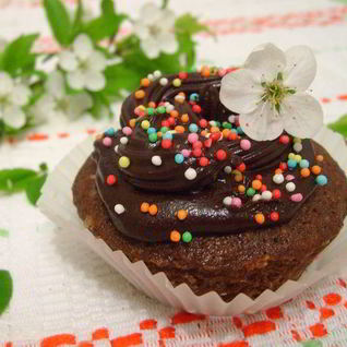 Капкейки на темном пиве