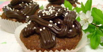 капкейки на темном пиве