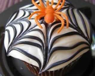 Капкейки Паутинка