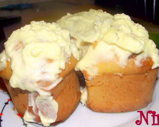 Капкейко-пончики с кремом