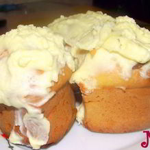 Рецепт Капкейко-пончики с кремом