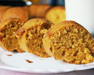 Карамельный кекс