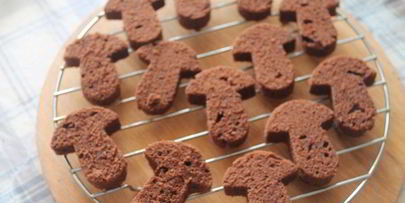 кекс боровичок под лимонной шапочкой