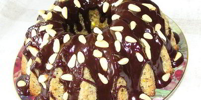 кекс халва в шоколаде