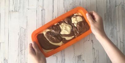 кекс мраморный большой