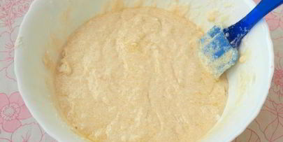 кекс на белках с вишней