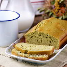 Рецепт Кекс на молоке в духовке