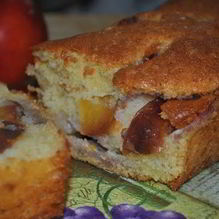 Рецепт Кекс с карамелизированными нектаринами