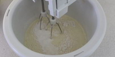 кекс с малиной