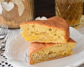 Кекс с тыквой