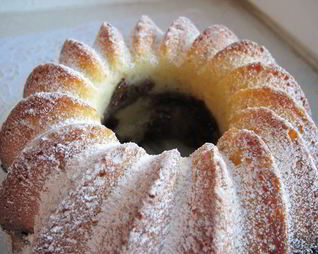 Кекс шоколадно-ореховый на сметане