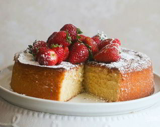 Кекс со сгущенкой